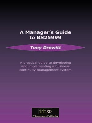 cover image of Business Continuity Management